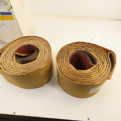 Uneeda M-153047 6 x 335" Sanding Belts UMAYD Cloth #150 Grit T13 Lot Of 10