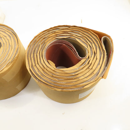 Uneeda M-153047 6 x 335" Sanding Belts UMAYD Cloth #150 Grit T13 Lot Of 10