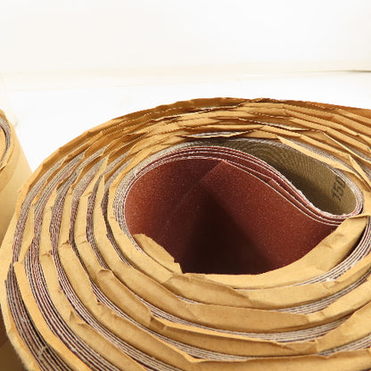 Uneeda M-153047 6 x 335" Sanding Belts UMAYD Cloth #150 Grit T13 Lot Of 10