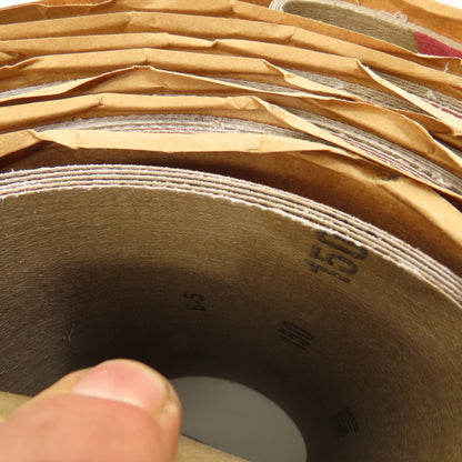 Uneeda M-153047 6 x 335" Sanding Belts UMAYD Cloth #150 Grit T13 Lot Of 10