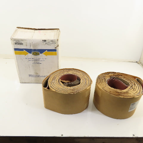 Uneeda M-153047 6 x 335" Sanding Belts UMAYD Cloth #150 Grit T13 Lot Of 10