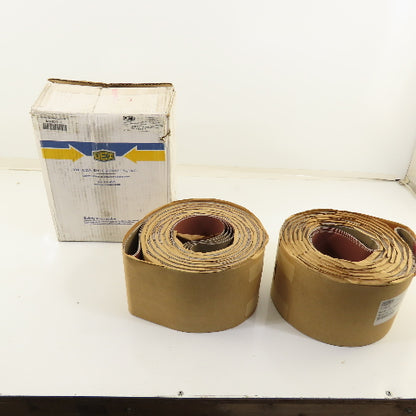 Uneeda M-153047 6 x 335" Sanding Belts UMAYD Cloth #150 Grit T13 Lot Of 10