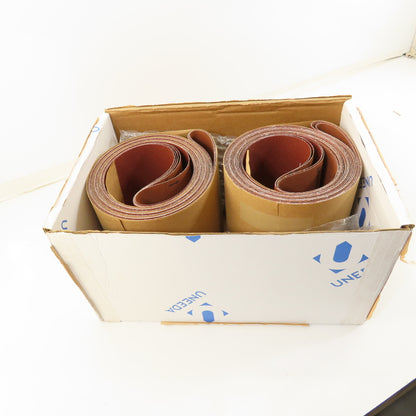 Uneeda M-168428 9" x 165" Sanding Belts RKXO Cloth #80 Grit T14 Lot Of 10