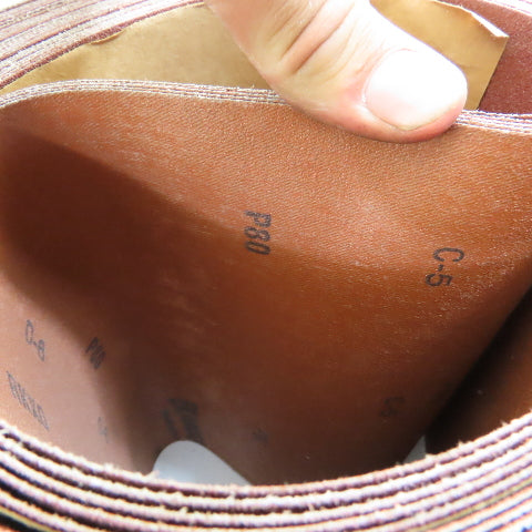 Uneeda M-168847 8" x 225" Sanding Belts RKXO Cloth #80 Grit T14 Lot Of 10