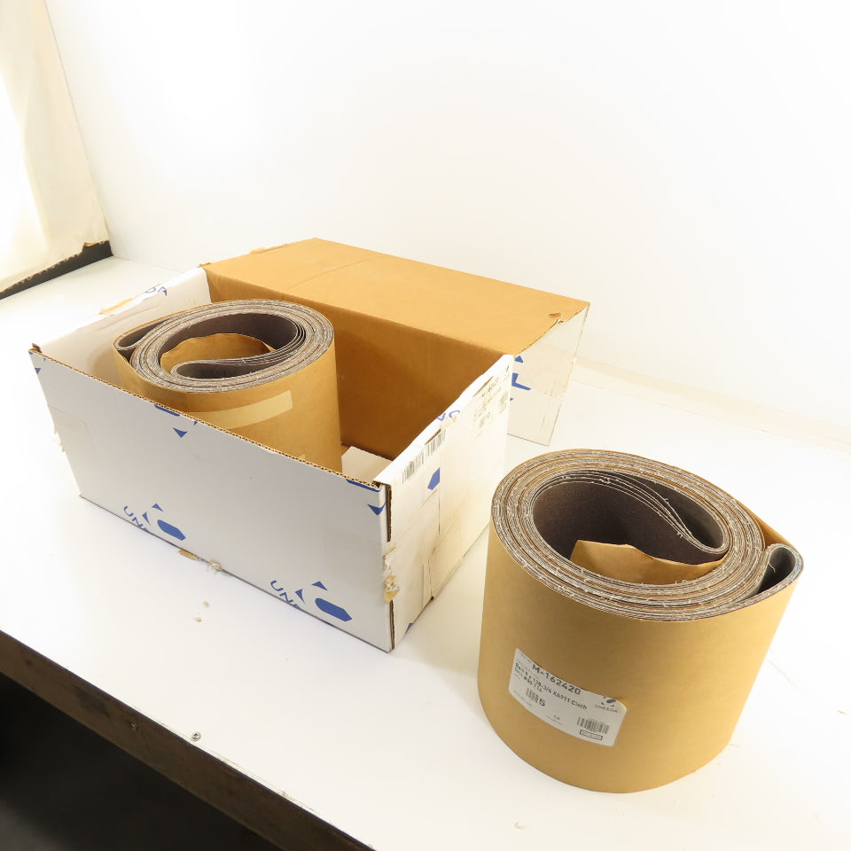 Uneeda M-162420 9" x 138-3/4" Sanding Belts XA911 Cloth #80 Grit T14 Lot Of 10