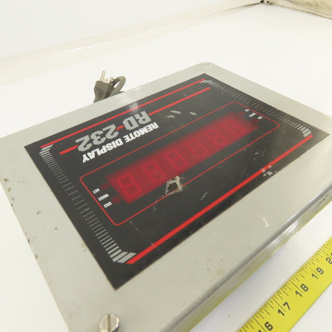 Rice Lake RD-232 Remote Display Scale Weight Indicator