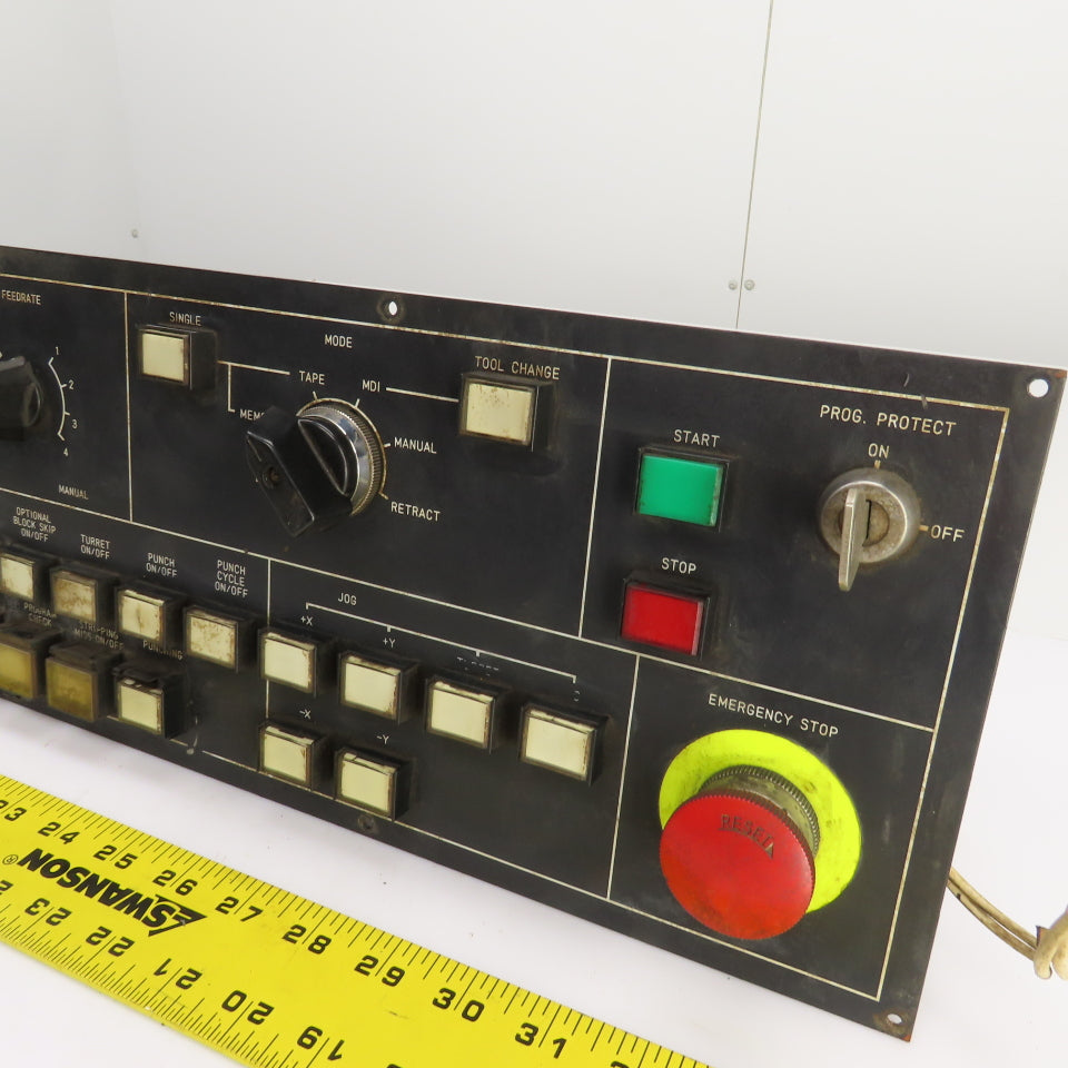 Fanuc A02B-0051-C392 Turret Punch Operator Control Panel Interface