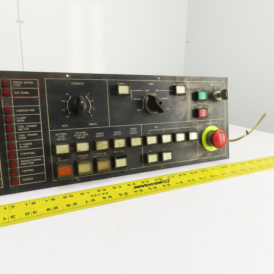 Fanuc A02B-0051-C392 Turret Punch Operator Control Panel Interface