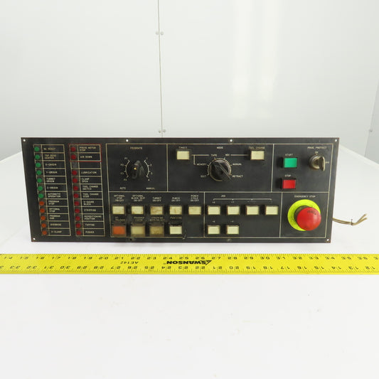 Fanuc A02B-0051-C392 Turret Punch Operator Control Panel Interface