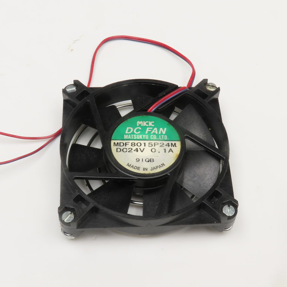MICIC MDF8015P24M 24VDC Cooling Fan 3-1/4" x 3-1/4" x 3/4"