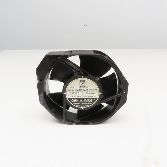 Orion Fans OA172SAPL-22-1 230VAC Cooling Fan 6-3/4" x 6" Tested