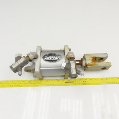 Sheffer 4C20C3 4" Bore x 2-3/4" Stroke Double Acting Air Cylinder