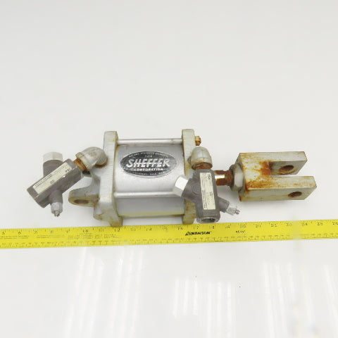 Sheffer 4C20C3 4" Bore x 2-3/4" Stroke Double Acting Air Cylinder