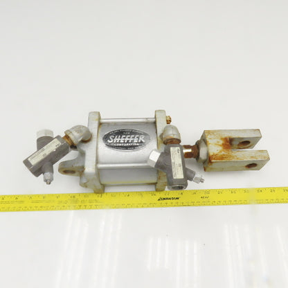 Sheffer 4C20C3 4" Bore x 2-3/4" Stroke Double Acting Air Cylinder