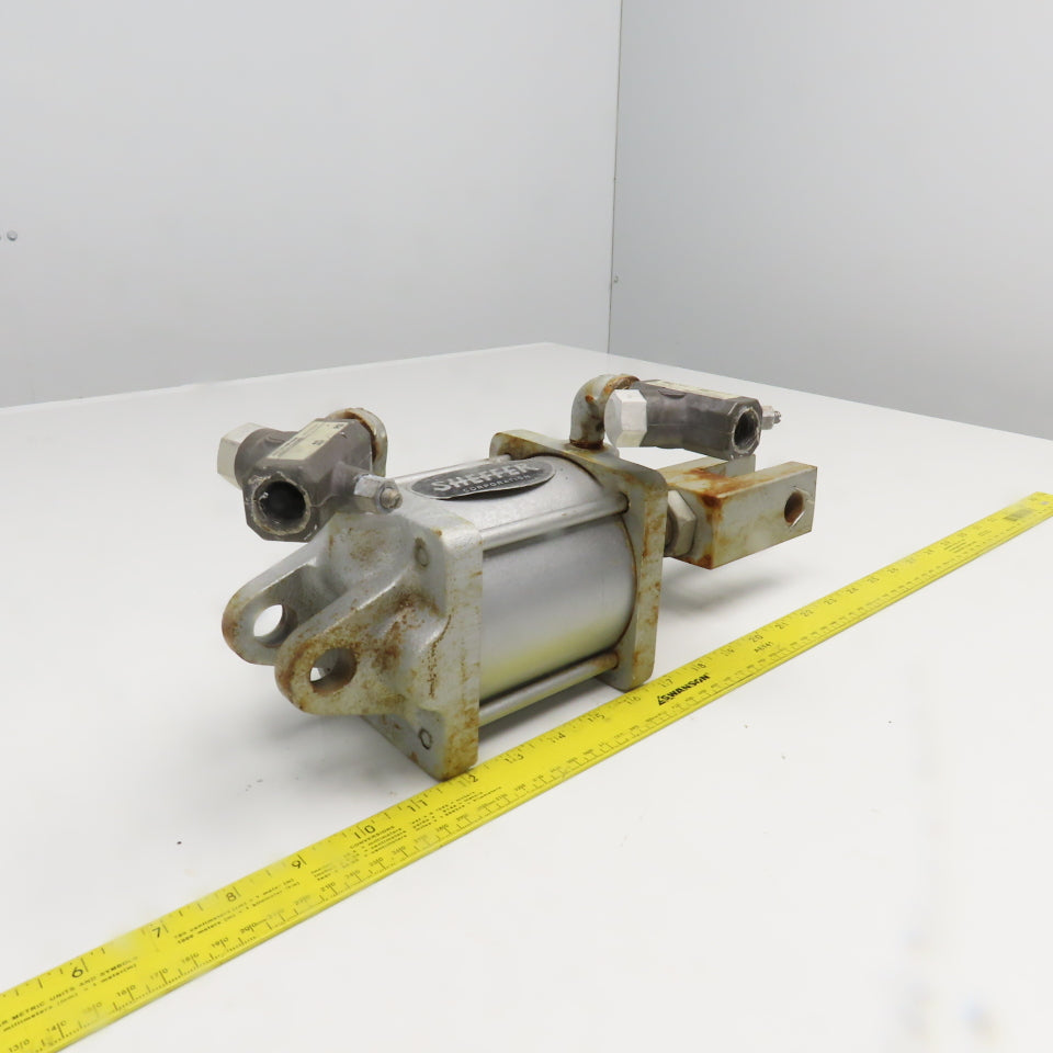 Sheffer 4C20C3 4" Bore x 2-3/4" Stroke Double Acting Air Cylinder
