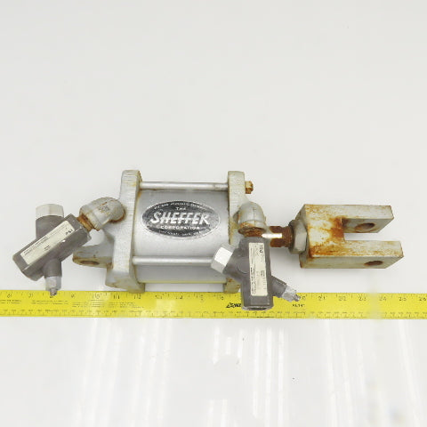 Sheffer 4C20C3 4" Bore x 2-3/4" Stroke Double Acting Air Cylinder