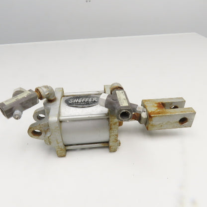 Sheffer 4C20C3 4" Bore x 2-3/4" Stroke Double Acting Air Cylinder