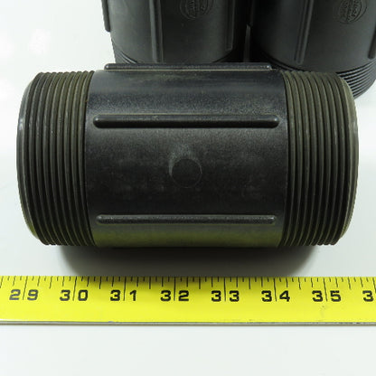 Banjo 3" x 6" Male x Male Pipe Nipple SCH80 Polypropylene Pipe Fitting Lot/5