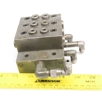 Lubriquip MSP-15T MSP-18T Trabon Piston Lubricator Divider Valve Block