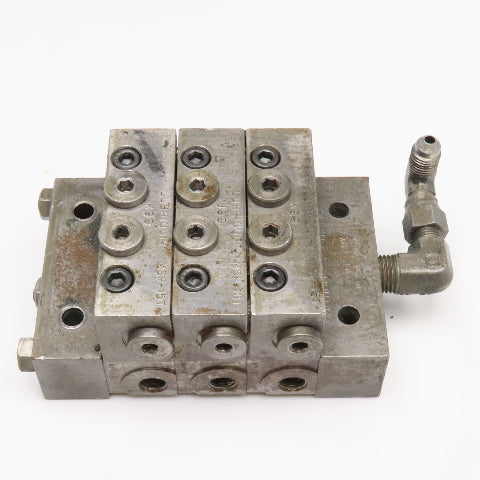 Lubriquip MSP-15T MSP-18T Trabon Piston Lubricator Divider Valve Block