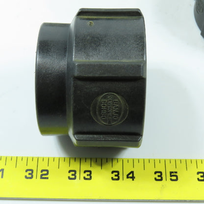 Banjo 1-1/2" x 2" FPT Reducing Coupling  SCH80 Polypropylene Lot of 5