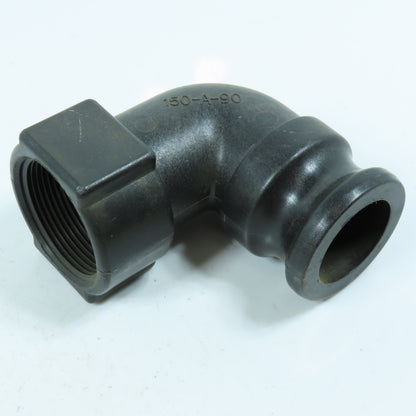 Banjo 1-1/2" Cam Lever x FNPT 90 Degree Elbow SCH80 Polypropylene Lot of 8