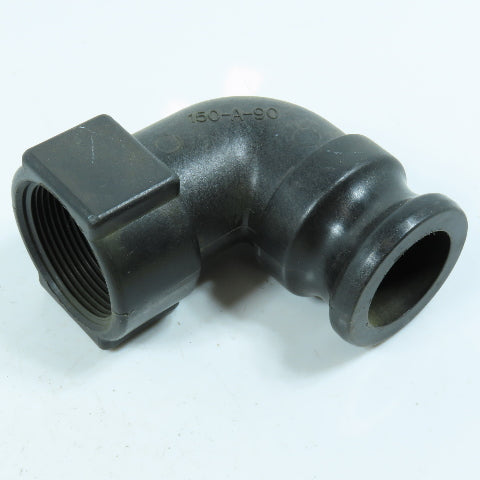 Banjo 1-1/2" Cam Lever x FNPT 90 Degree Elbow SCH80 Polypropylene Lot of 8