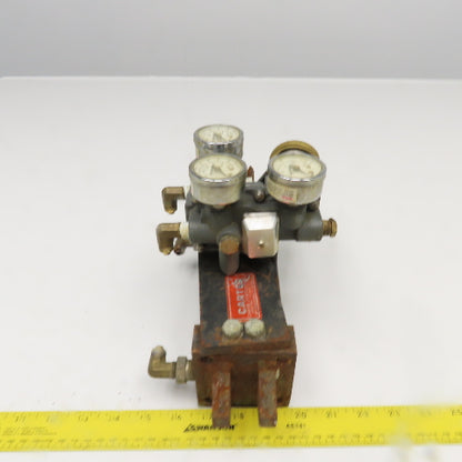 Carter Controls GNNA 2.5x4 4" Stroke Pneumatic Cylinder Valve Positioner