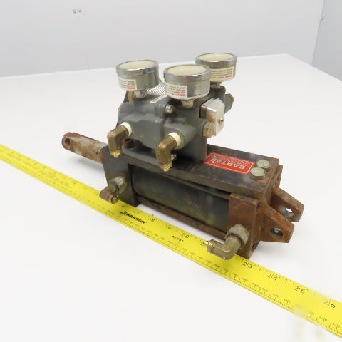 Carter Controls GNNA 2.5x4 4" Stroke Pneumatic Cylinder Valve Positioner