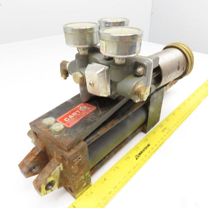 Carter Controls GNNA 2.5x4 4" Stroke Pneumatic Cylinder Valve Positioner