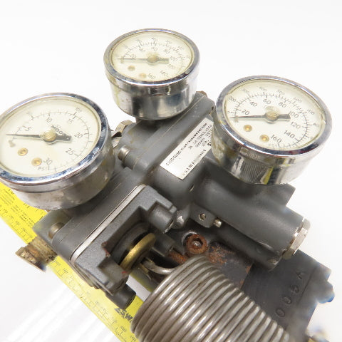Carter Controls GNNA 2.5x4 4" Stroke Pneumatic Cylinder Valve Positioner