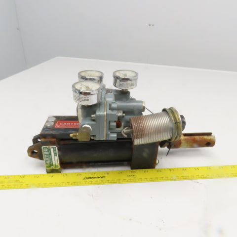 Carter Controls GNNA 2.5x4 4" Stroke Pneumatic Cylinder Valve Positioner Parts