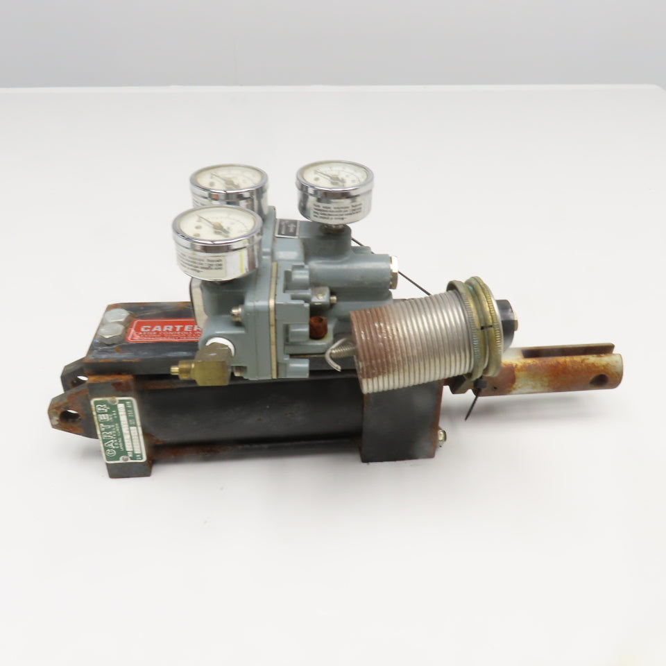 Carter Controls GNNA 2.5x4 4" Stroke Pneumatic Cylinder Valve Positioner Parts