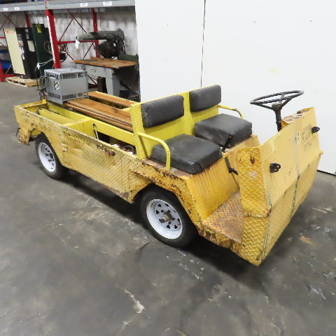 Cushman 36V 2 Person Burden Carrier Utility Cart 3000 Lb. Cap. No Brakes
