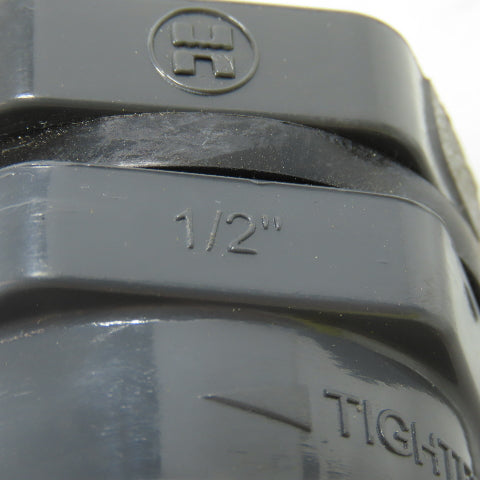 Hayward 1/2" Bulkhead Tank Fitting CPVC/EPDM FPT x FPT Lot of 2