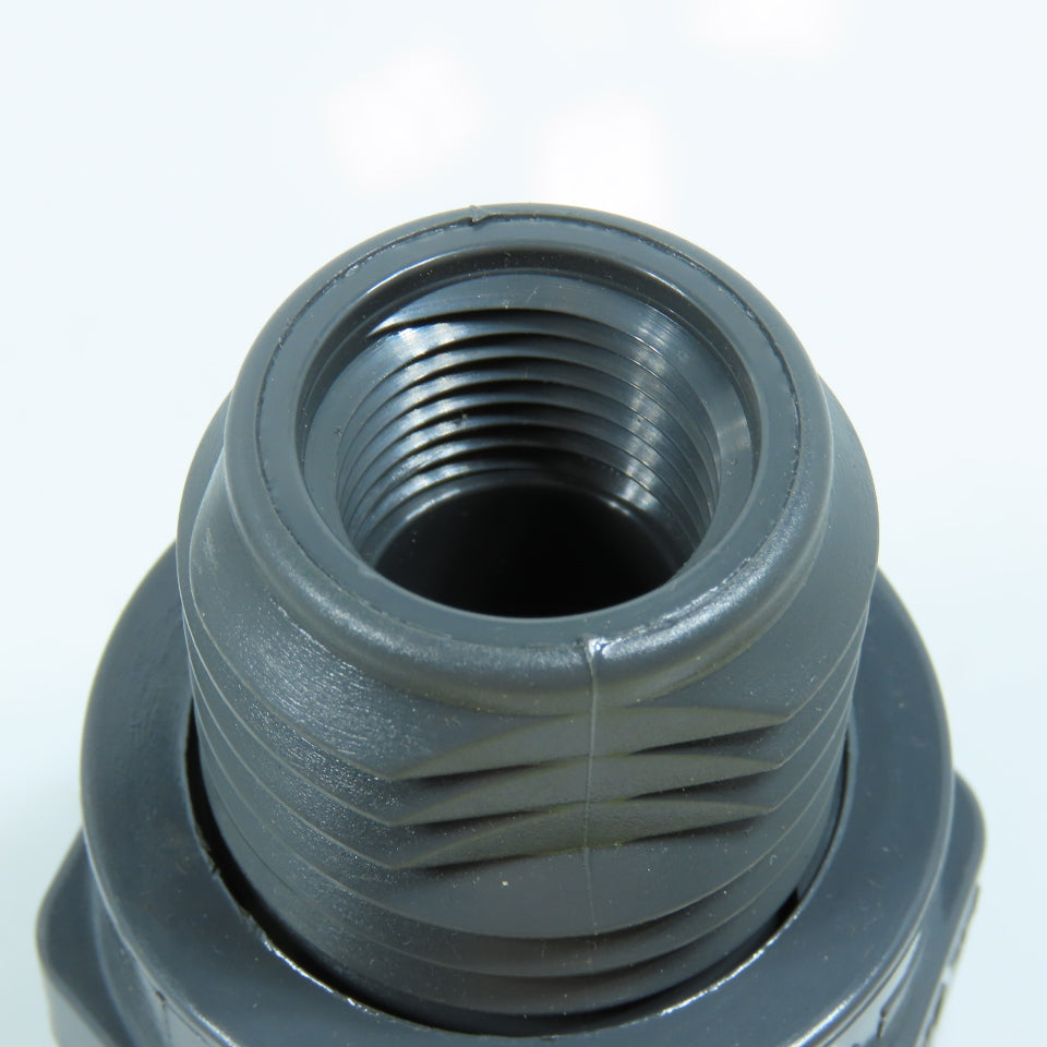 Hayward 1/2" Bulkhead Tank Fitting CPVC/EPDM FPT x FPT Lot of 2