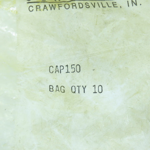 Banjo CAP150 1-1/2" SCH80 Polypropylene Pipe Cap Lot of 10
