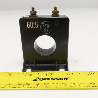 EIL CAT 2 SFT-600 Current Transformer 60:1 Ratio 5A 200-400Hz 600V 10kV