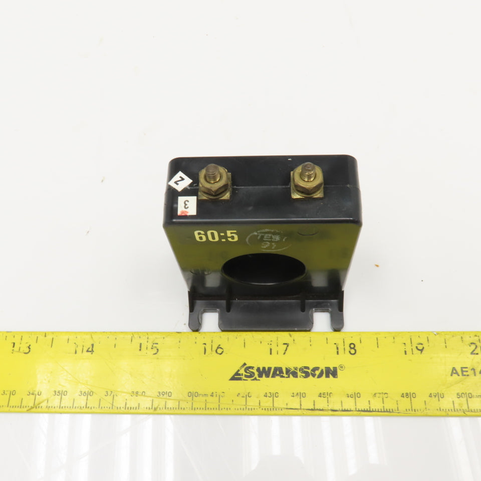 EIL CAT 2 SFT-600 Current Transformer 60:1 Ratio 5A 200-400Hz 600V 10kV