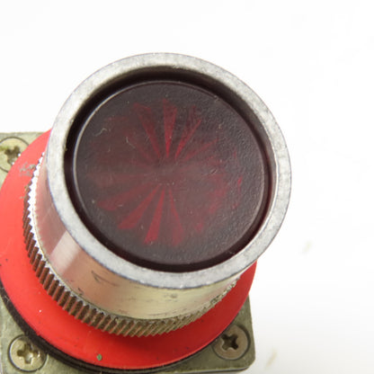 Allen Bradley 800MR-PA16S 120V Red Push Button Illuminated Switch