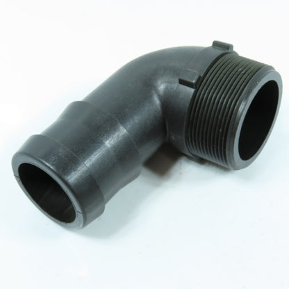 Banjo 2" Barbed x MNPT 90 Degree Elbow SCH80 Polypropylene Lot of 3