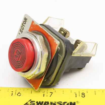 Allen Bradley 800T-BT 600V Push Button Switch