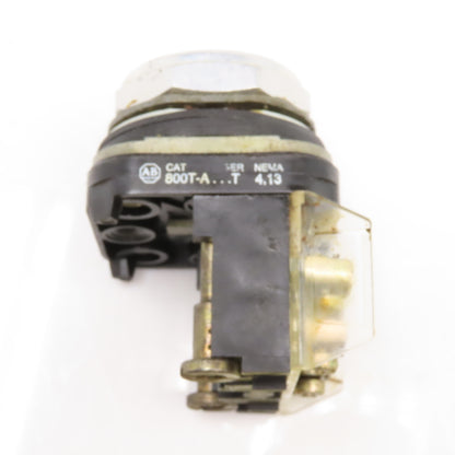 Allen Bradley 800T-A Ser T 600V Momentary Contact Push Button Switch Black