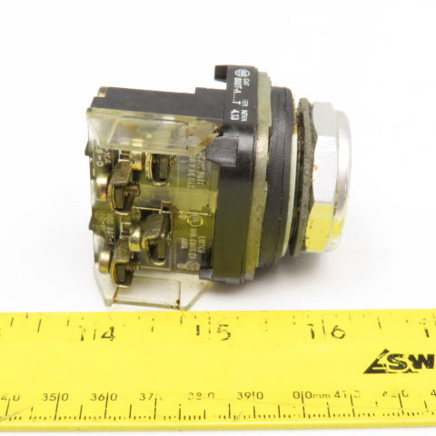 Allen Bradley 800T-A Ser T 600V Momentary Contact Push Button Switch Black