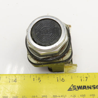 Allen Bradley 800T-A Ser T 600V Momentary Contact Push Button Switch Black
