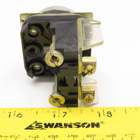 Allen Bradley 800T-AT 600V Push Button Switch Green