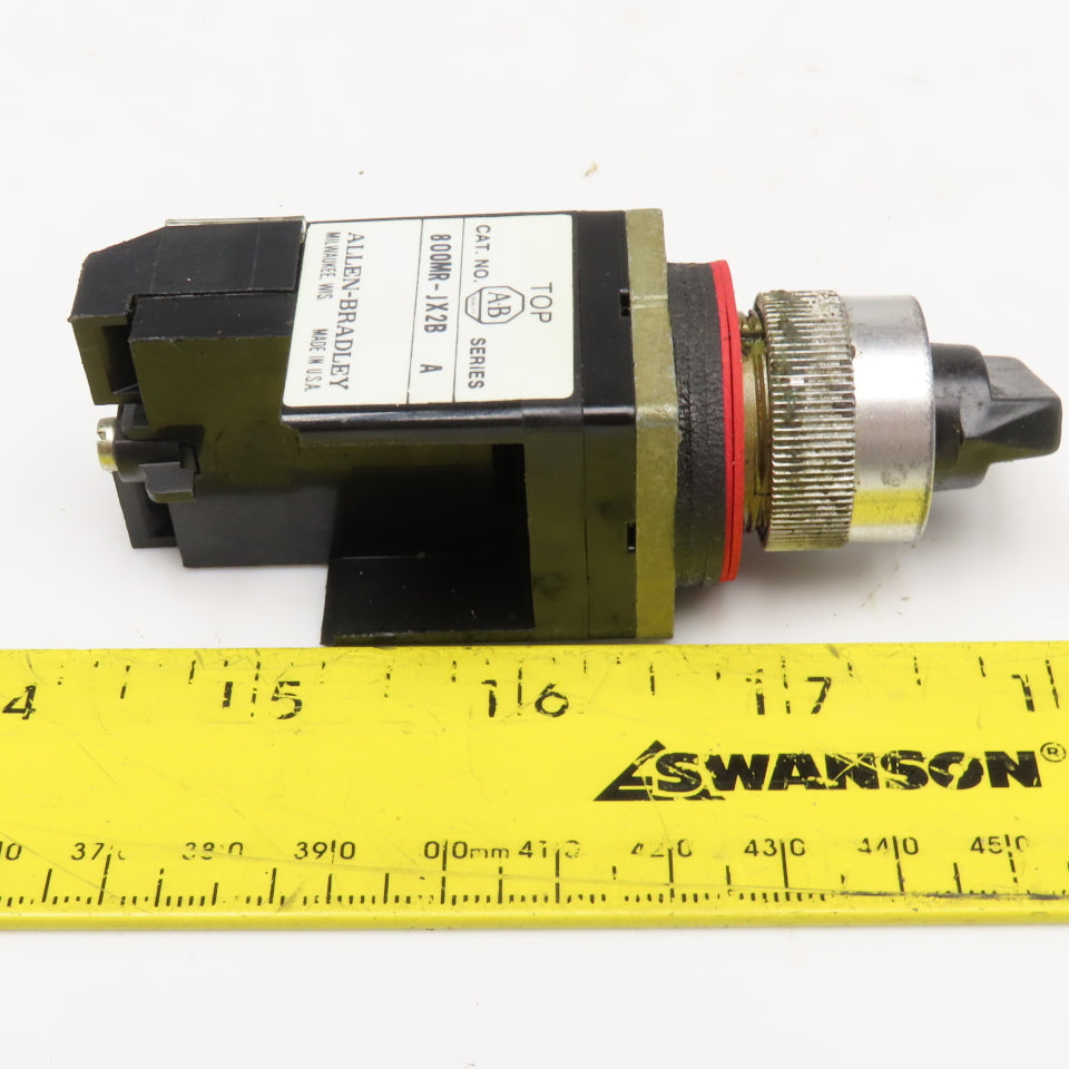 Allen Bradley 800M-XAS 300V 3 Position Selector Switch