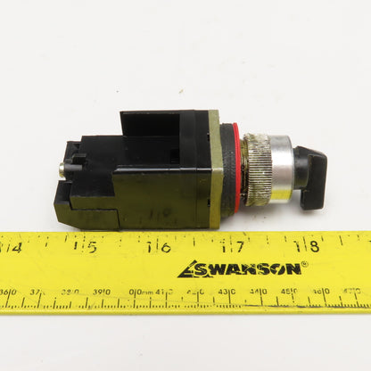 Allen Bradley 800M-XAS 300V 3 Position Selector Switch