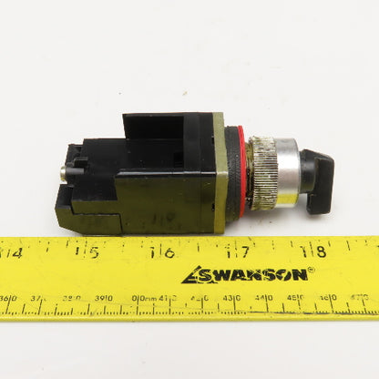 Allen Bradley 800M-XAS 300V 3 Position Selector Switch