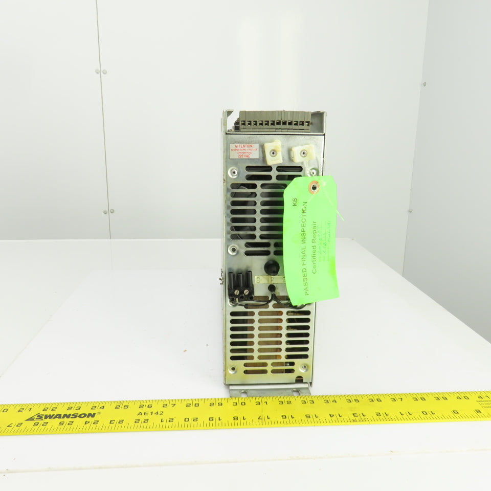 Indramat AC Servo Power Supply 3 X 220VAC Input 300VDC Output
